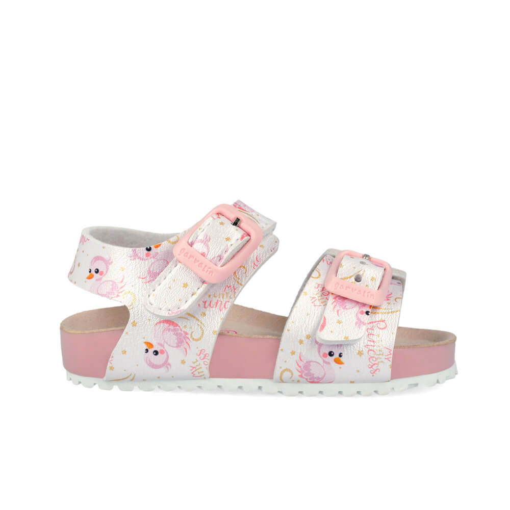 GARVALIN SANDAL BABY GIRL 262461-B050 ΛΕΥΚΟ - Image 6