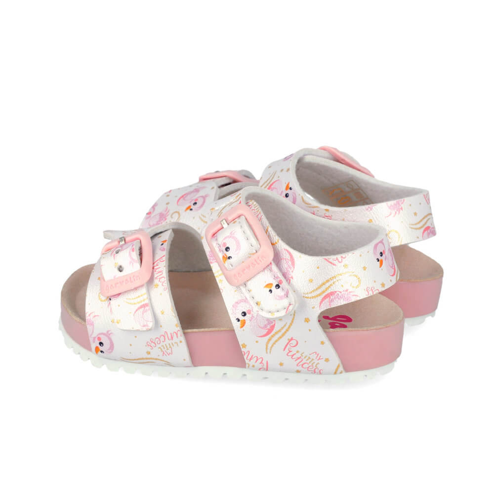 GARVALIN SANDAL BABY GIRL 262461-B050 ΛΕΥΚΟ - Image 10