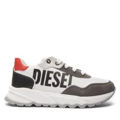 DIESEL SNEAKER JUNIOR BOY S-RUNLOG JR BC1053 KF002 K10C ΛΕΥΚΟ