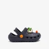 CONQUITOS CLOG ΘΑΛΑΣΣΗΣ  Blue Dino Light Clog COSH337003 ΜΠΛΕ
