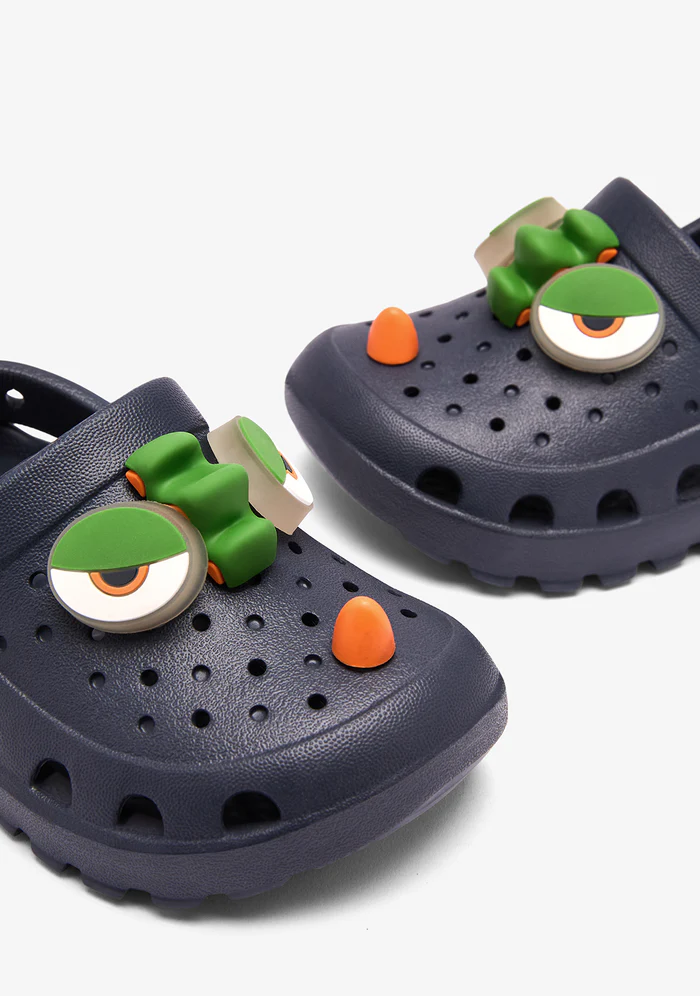 CONQUITOS CLOG ΘΑΛΑΣΣΗΣ Blue Dino Light Clog COSH337003 ΜΠΛΕ - Image 7