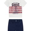 Guess Παιδικό σετ baby αγόρι I6RG09K6XN1-G011 Λευκό
