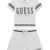 Guess Παιδικό σετ κορίτσι J6RG00KAN04-G011 Λευκό