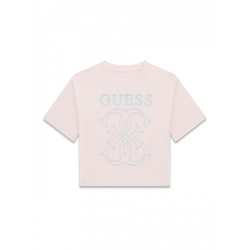 Guess Μπλούζα Κοντομάνικη Κορίτσι J6RI22K8HM4-G620 ΡΟΖ - Image 6