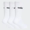 ADIDAS  Κάλτσες 3 Ζεύγη Παιδικές UNISEX KE7088 ΛΕΥΚΟ/ΜΑΥΡΟ