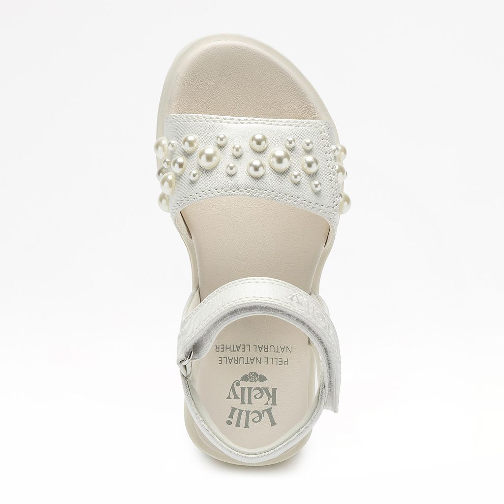 LELLI KELLY SANDAL GIRL PERLA KCV5521 ΛΕΥΚΟ - Image 3