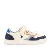 POLO US ASSN SNEAKER JUNIOR BOY MITCH003 ΛΕΥΚΟ