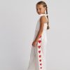 T7002 The Hearts Jumpsuit for Kids Off White