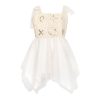T7145 Santorini Fairy Baby Dress-Ecru