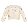 T7146 Santorini Baby Cardigan-Ecru