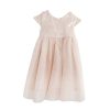 T7260 The Flower Girls Sequins Lady Baby Dress-Pink