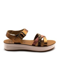 PRETTY SOFT SANDAL JUNIOR GIRL 26-1510 ΧΑΛΚΟΣ