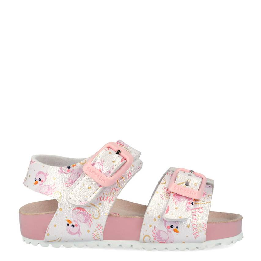 GARVALIN SANDAL BABY GIRL 262461-B050 ΛΕΥΚΟ