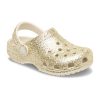 CROCS CLOGS CLASIC T GIRL Chunky Glitter 211939-0LH ΧΡΥΣΟ