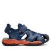 GEOX SANDAL JUNIOR BOY J Borealis B. B J450RC 014BU C0685 ΜΠΛΕ