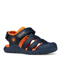 Alternative view of GEOX SANDAL JUNIOR BOY J S Fusbetto Pro J650JA 0CE15 C0659  ΜΠΛΕ