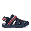 GEOX SANDAL JUNIOR BOY J Vaniett B. ΑJ555XA 01454 C0735 ΜΠΛΕ