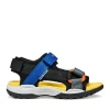 GEOX Σανδάλια Αγόρι J Borealis Β.E J450RE 01411 C0245 ΜΑΥΡΟ