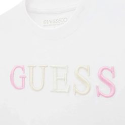 Alternative view of Guess Μπλούζα Κοντομάνικη Κορίτσι J6RI11KCNQ4-G011 ΛΕΥΚΟ