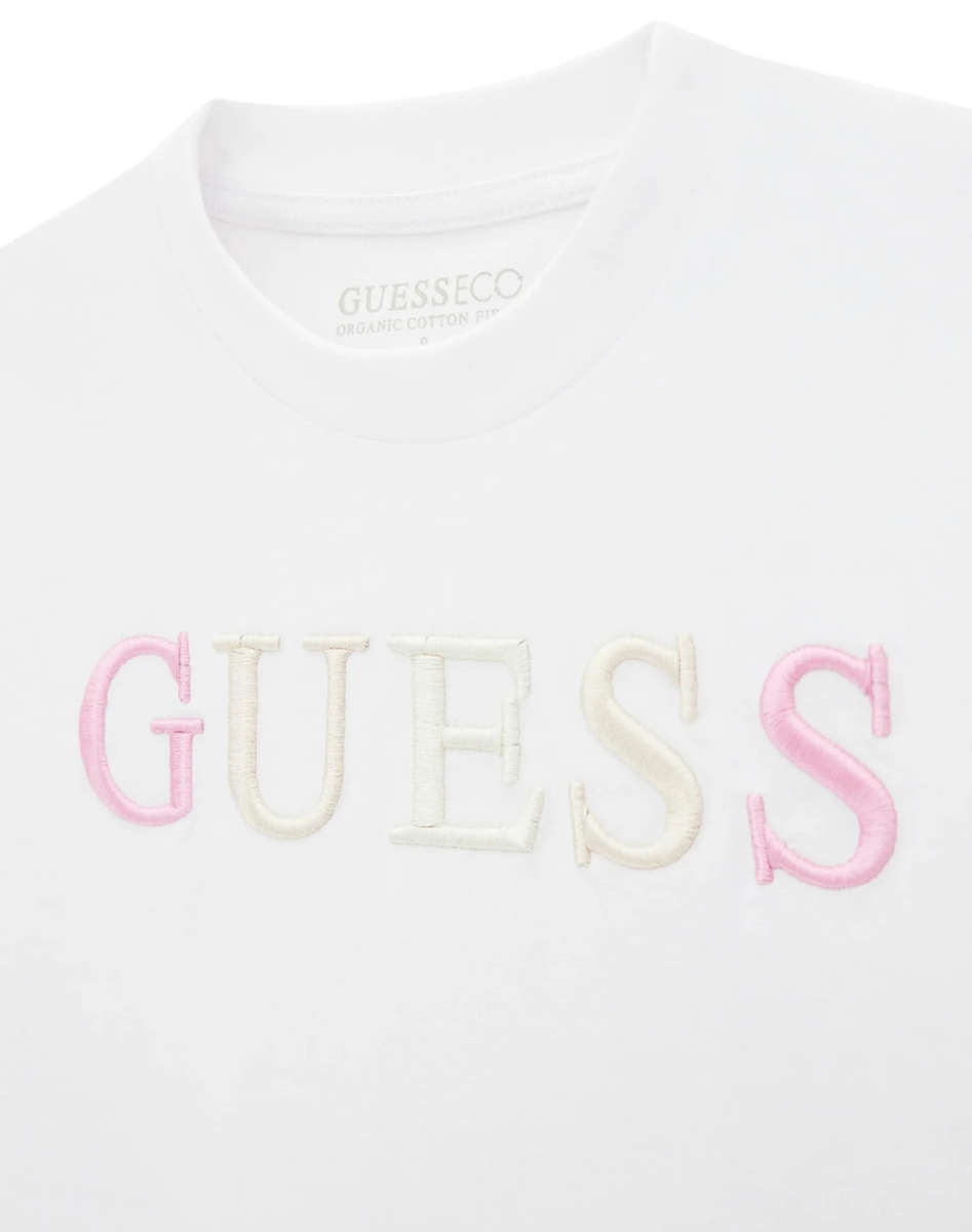 Guess Μπλούζα Κοντομάνικη Κορίτσι J6RI11KCNQ4-G011 ΛΕΥΚΟ - Image 2