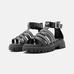 Alternative view of DIESEL SANDAL JUNIOR GIRL SANBLIN BC1065 KF014 K900 ΜΑΥΡΟ