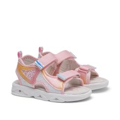Alternative view of ALLEGRIA SANDAL JUNIOR GIRL LIGHTS HLL103203 ΡΟΖ