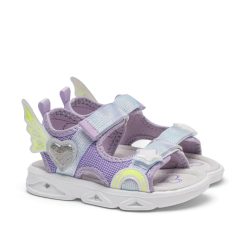 Alternative view of ALLEGRIA SANDAL JUNIOR GIRL LIGHTS 122936 ΛΙΛΑ