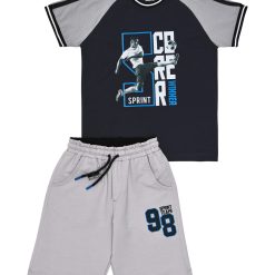 SPRINT Παιδικό σετ junior αγόρι 261-3018-200 Mαύρο