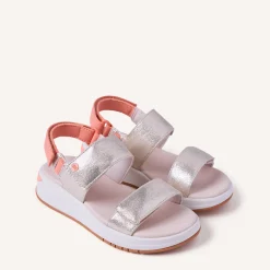 Alternative view of GIOSEPPO SANDAL JUNIOR GIRL SABATTUS 78690 ΠΛΑΤΙΝΑ