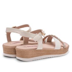 Alternative view of ALEGRIA SANDAL GIRL CXL1138-17 ΛΕΥΚΟ