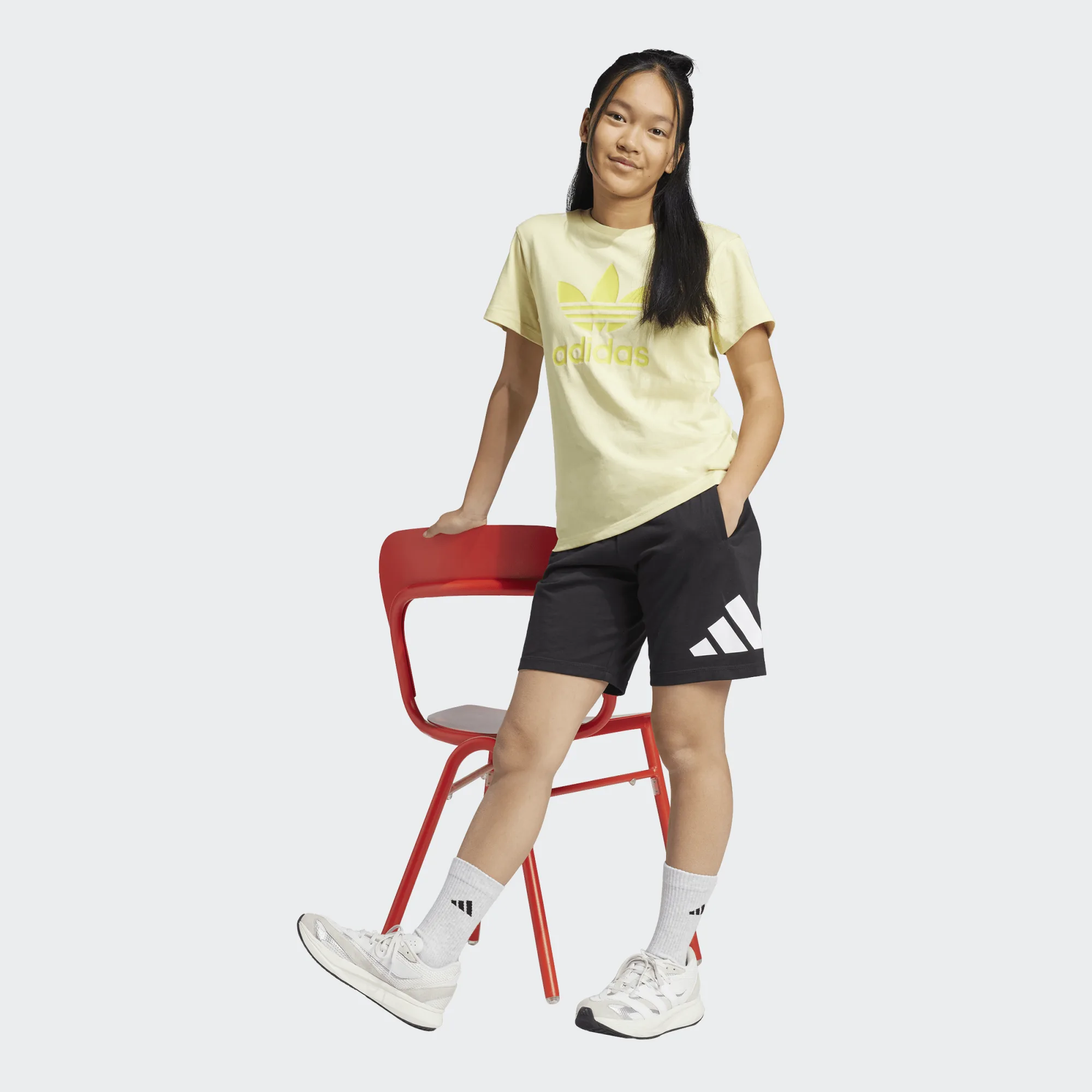 ADIDAS JUNIOR BOY ΒΕΡΜΟΥΔΑ JE1391 ΜΑΥΡΟ - Image 5