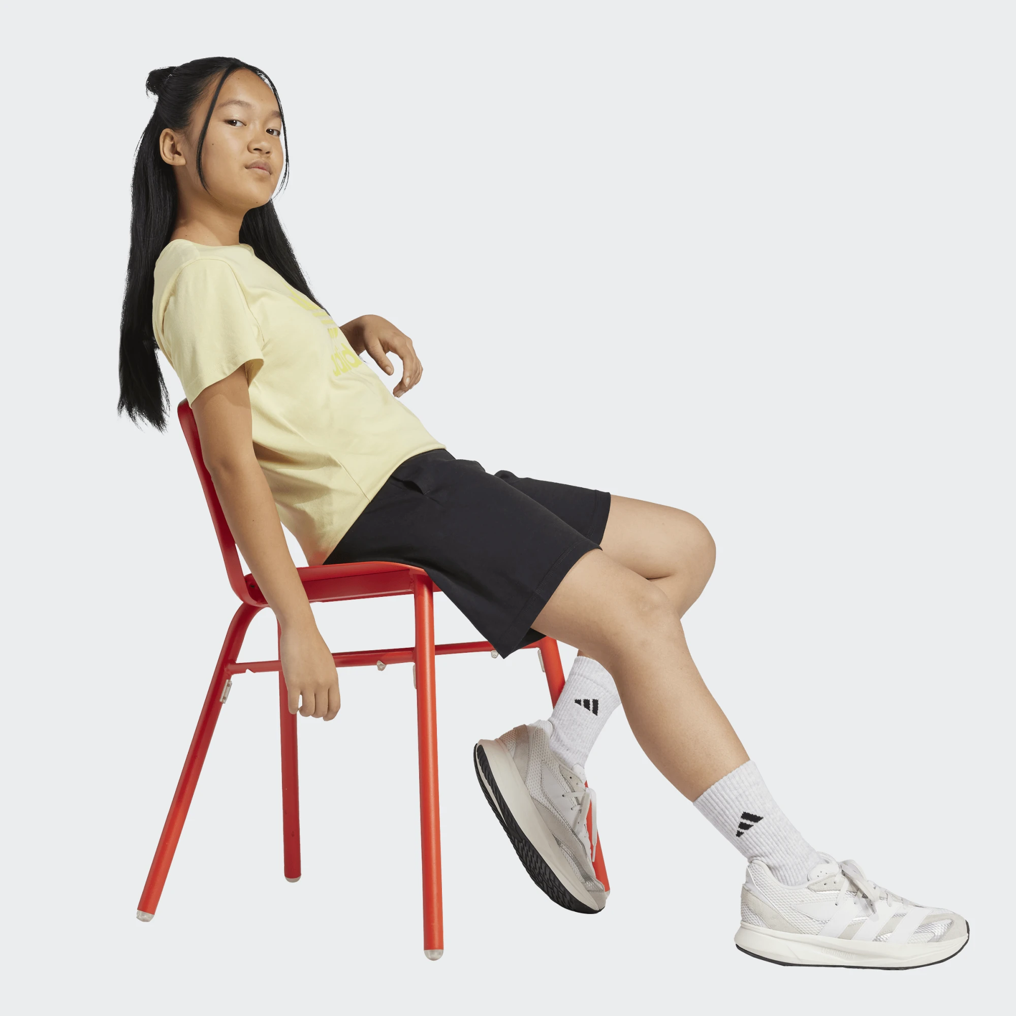 ADIDAS JUNIOR BOY ΒΕΡΜΟΥΔΑ JE1391 ΜΑΥΡΟ - Image 6