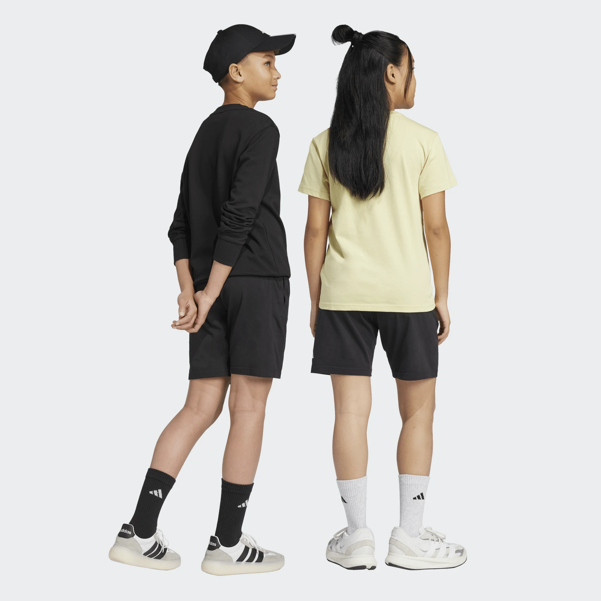 ADIDAS JUNIOR BOY ΒΕΡΜΟΥΔΑ JE1391 ΜΑΥΡΟ - Image 8