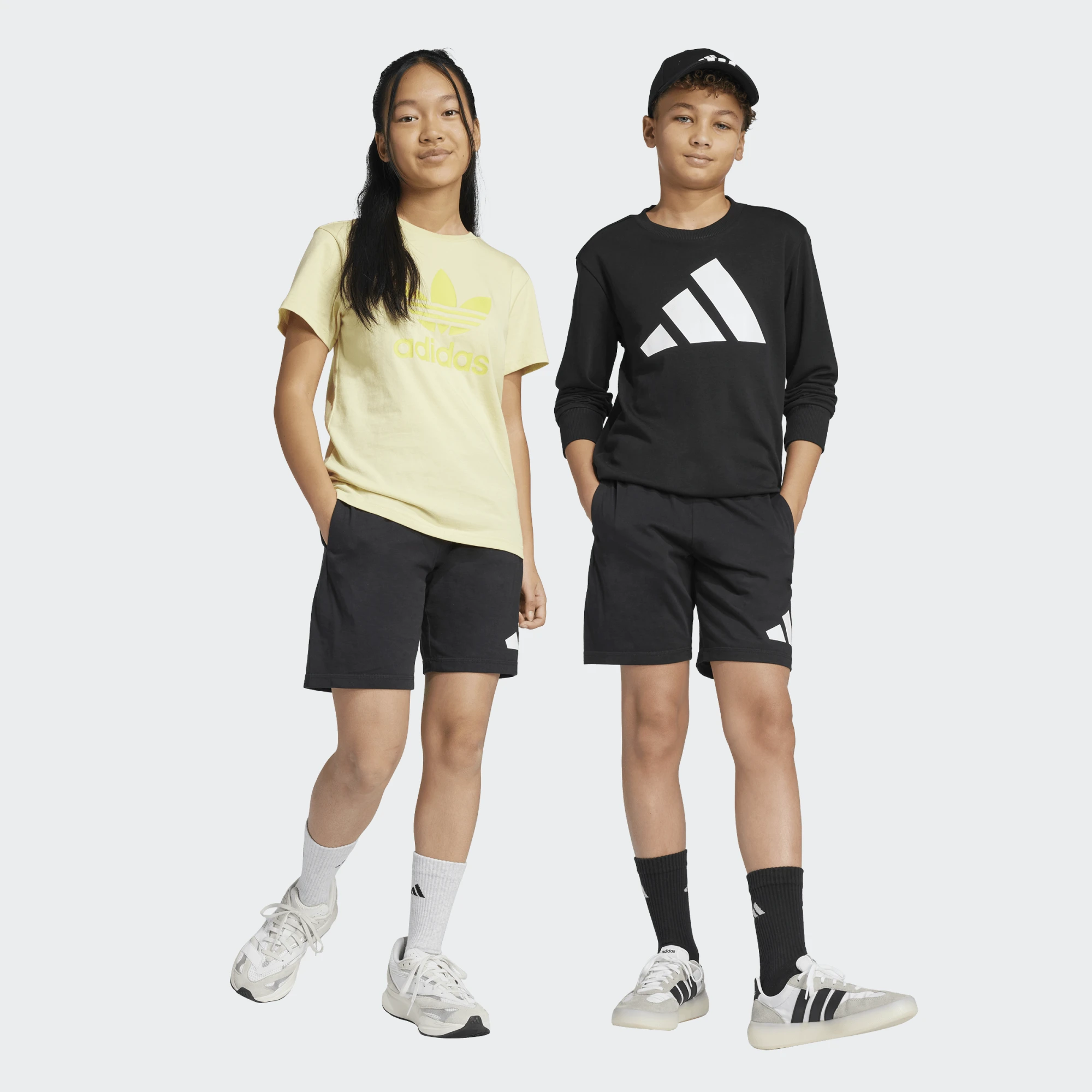 ADIDAS JUNIOR BOY ΒΕΡΜΟΥΔΑ JE1391 ΜΑΥΡΟ - Image 9