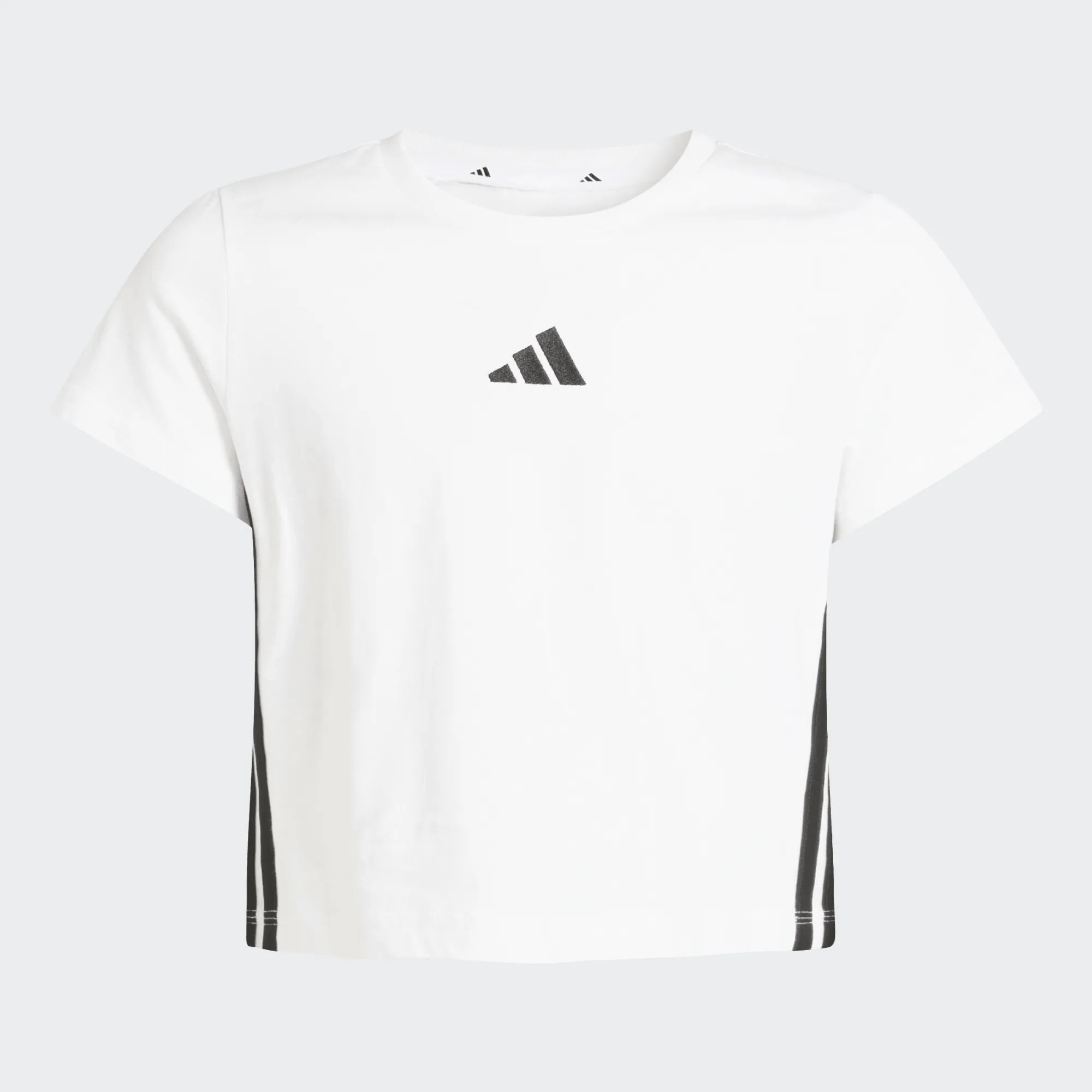 ADIDAS ΚΟΝΤΟΜΑΝΙΚΗ ΜΠΛΟΥΖΑ JUNIOR GIRL JZ1209 ΛΕΥΚΟ