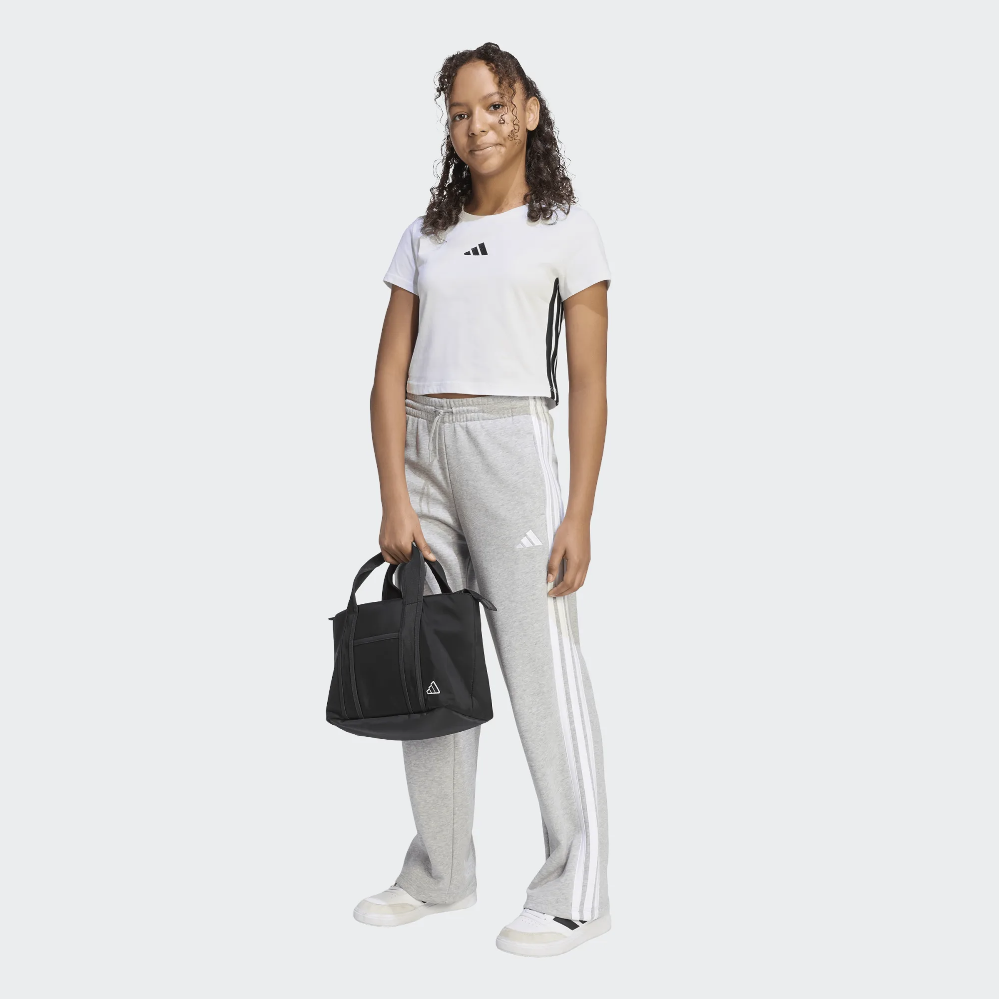 ADIDAS ΚΟΝΤΟΜΑΝΙΚΗ ΜΠΛΟΥΖΑ JUNIOR GIRL JZ1209 ΛΕΥΚΟ - Image 5