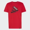 ADIDAS JUNIOR UNISEX ΚΟΝΤΟΜΑΝΙΚΗ ΜΠΛΟΥΖΑ ΚΑ0529 ΚΟΚΚΙΝΟ