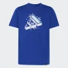 ADIDAS JUNIOR BOY ΚΟΝΤΟΜΑΝΙΚΗ ΜΠΛΟΥΖΑ KA0530 ΜΠΛΕ