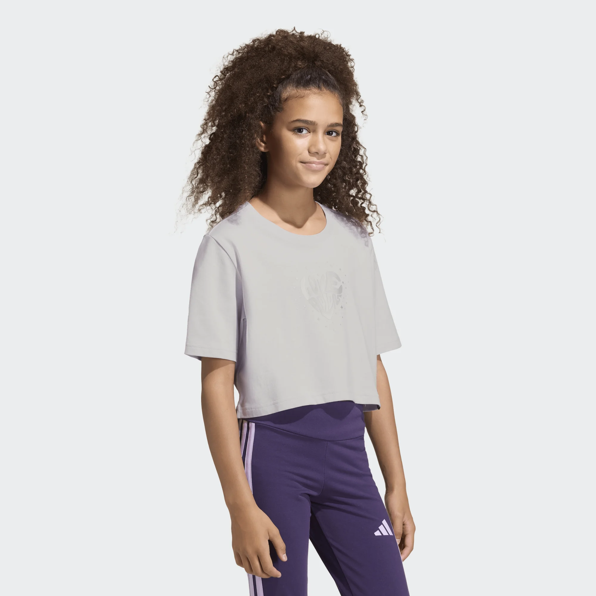 ADIDAS ΚΟΝΤΟΜΑΝΙΚΗ ΜΠΛΟΥΖΑ JUNIOR GIRL KA2971 ΜΩΒ - Image 3