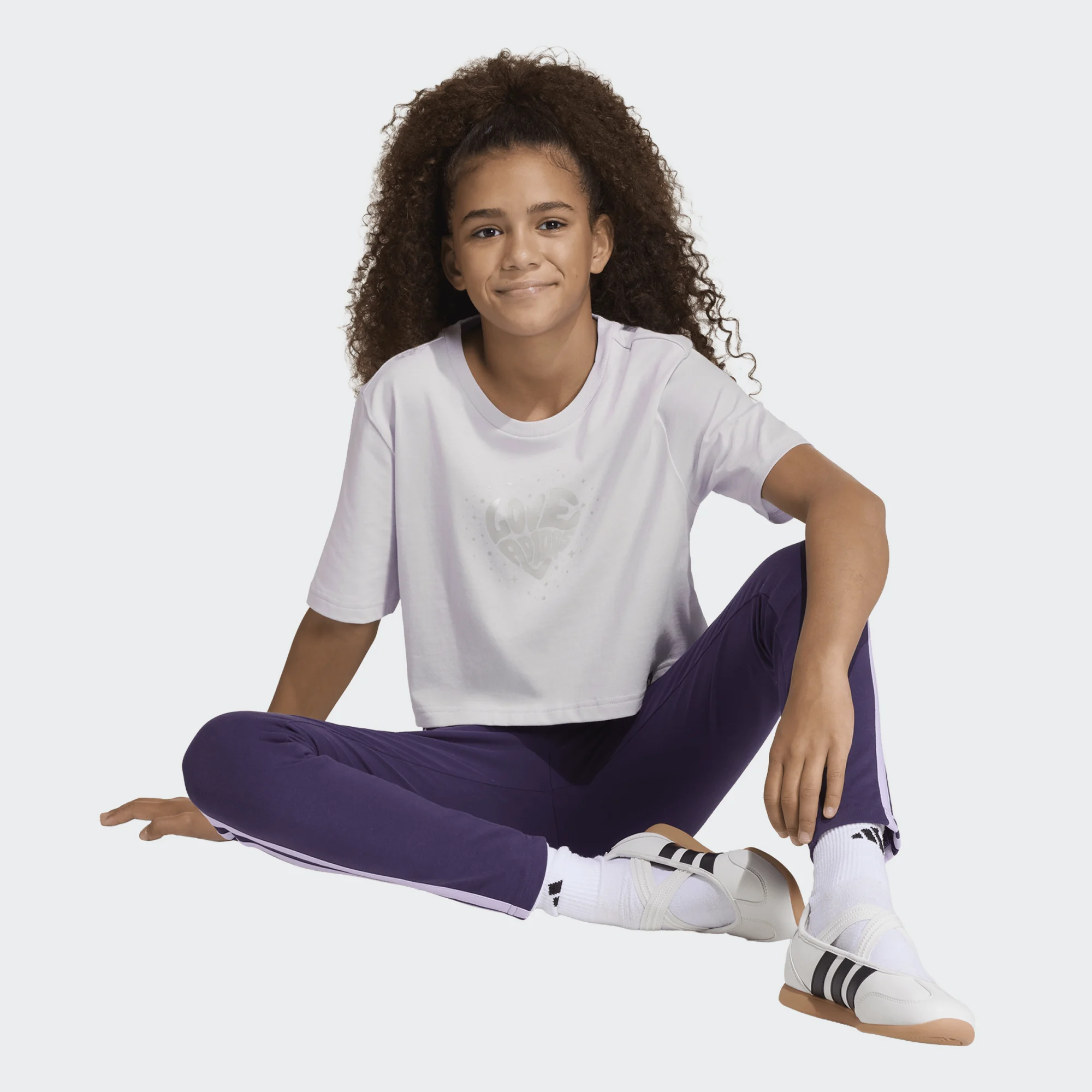 ADIDAS ΚΟΝΤΟΜΑΝΙΚΗ ΜΠΛΟΥΖΑ JUNIOR GIRL KA2971 ΜΩΒ - Image 5