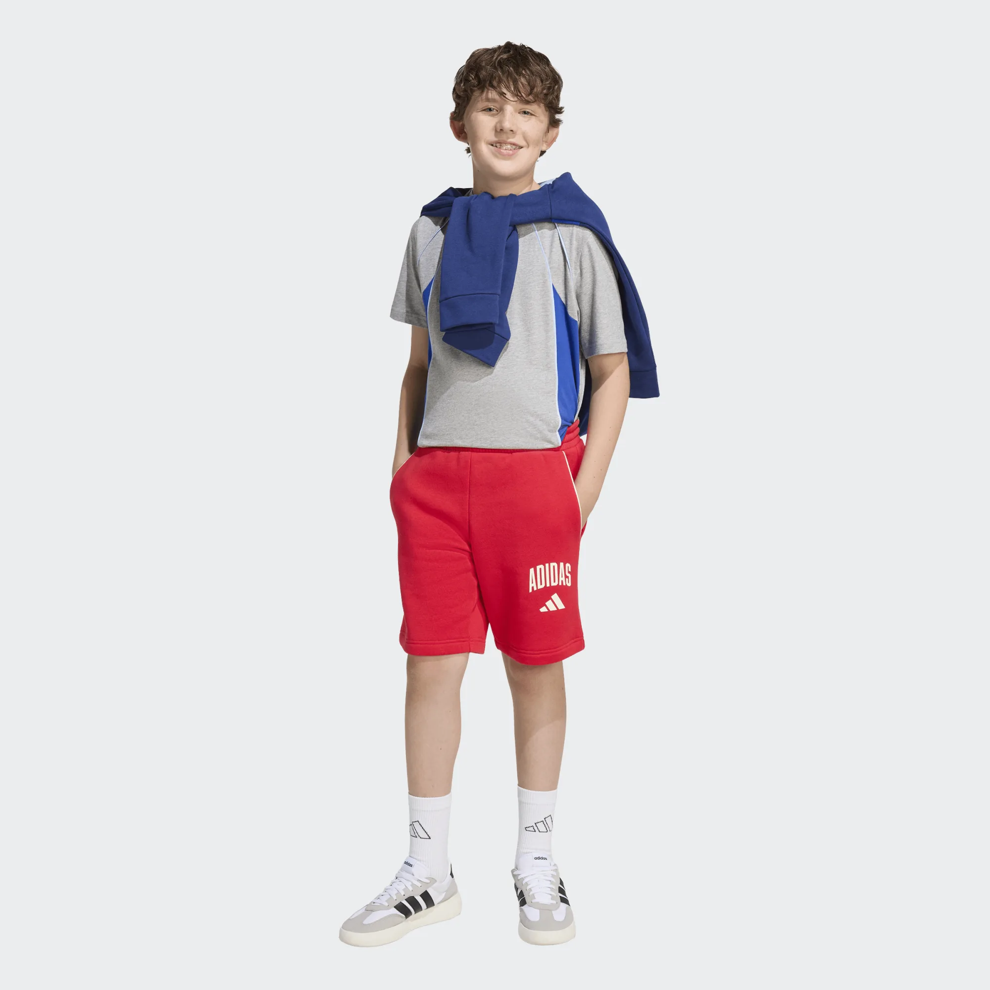 ADIDAS JUNIOR BOY ΒΕΡΜΟΥΔΑ KC4577 KOKKINO - Image 5
