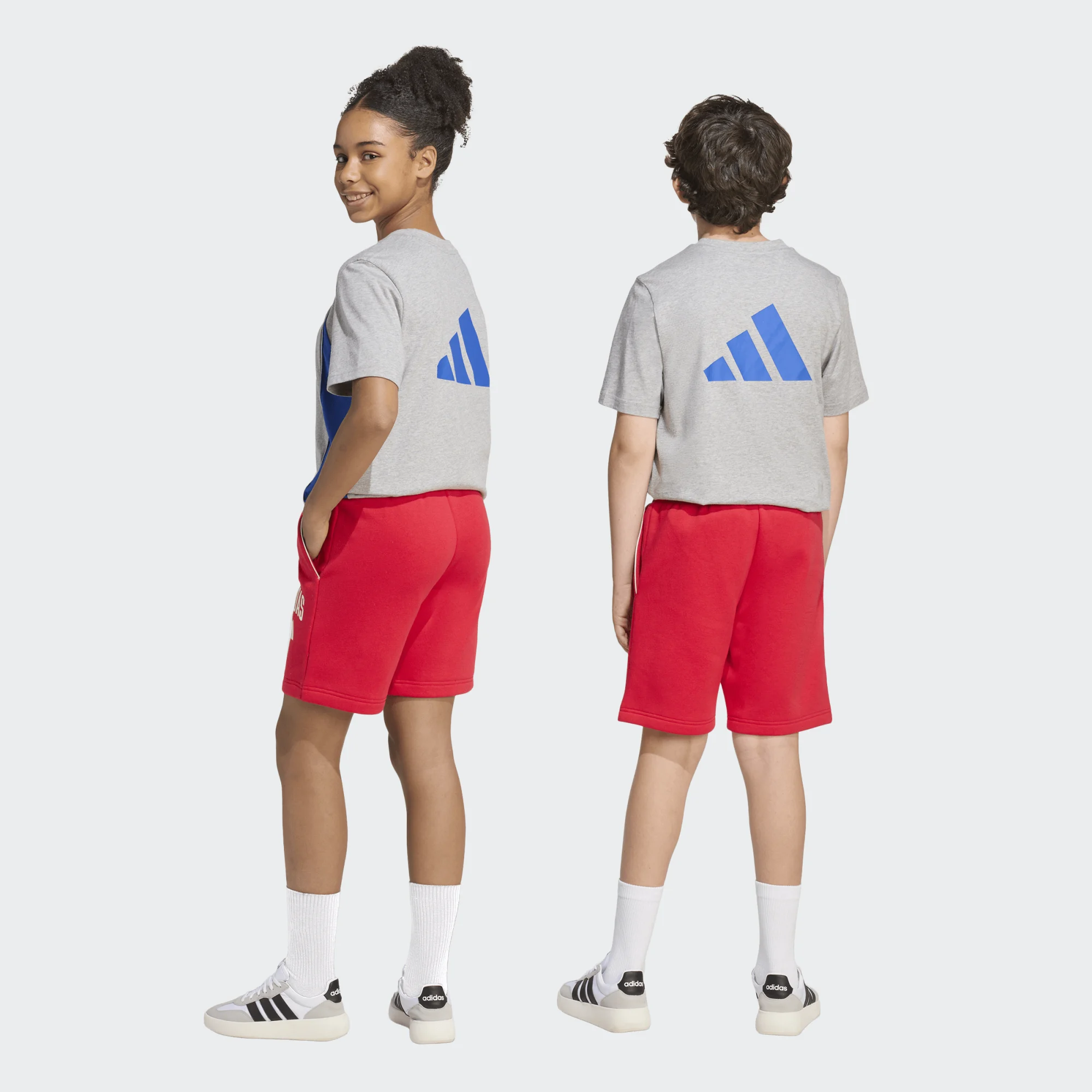 ADIDAS JUNIOR BOY ΒΕΡΜΟΥΔΑ KC4577 KOKKINO - Image 8