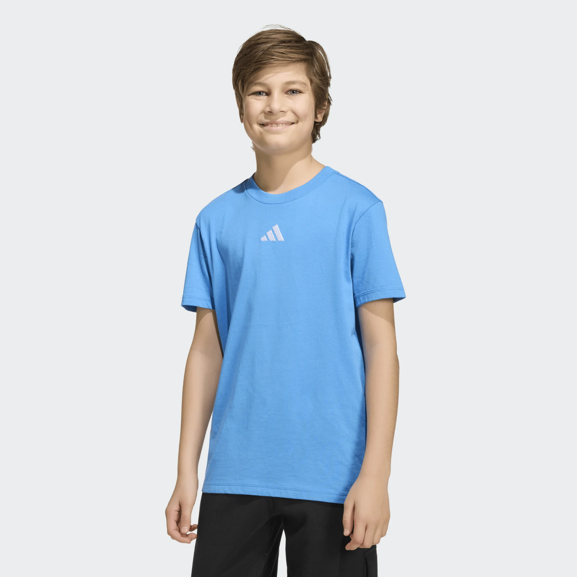 ADIDAS JUNIOR BOY ΚΟΝΤΟΜΑΝΙΚΗ ΜΠΛΟΥΖΑ KE0835 MENTA - Image 3