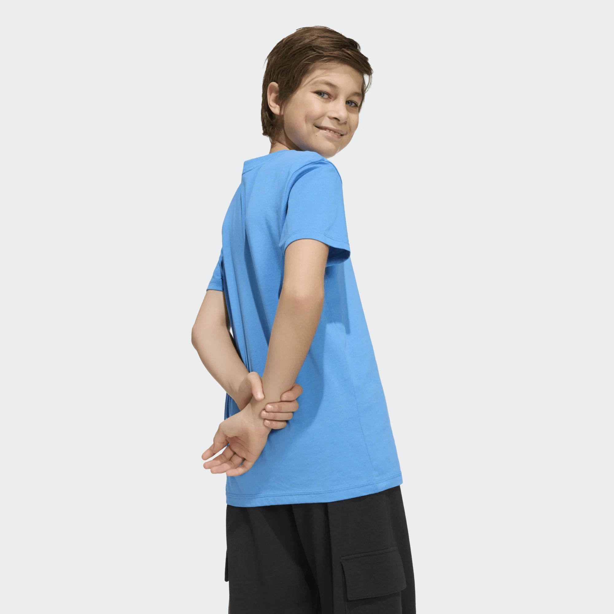 ADIDAS JUNIOR BOY ΚΟΝΤΟΜΑΝΙΚΗ ΜΠΛΟΥΖΑ KE0835 MENTA - Image 6