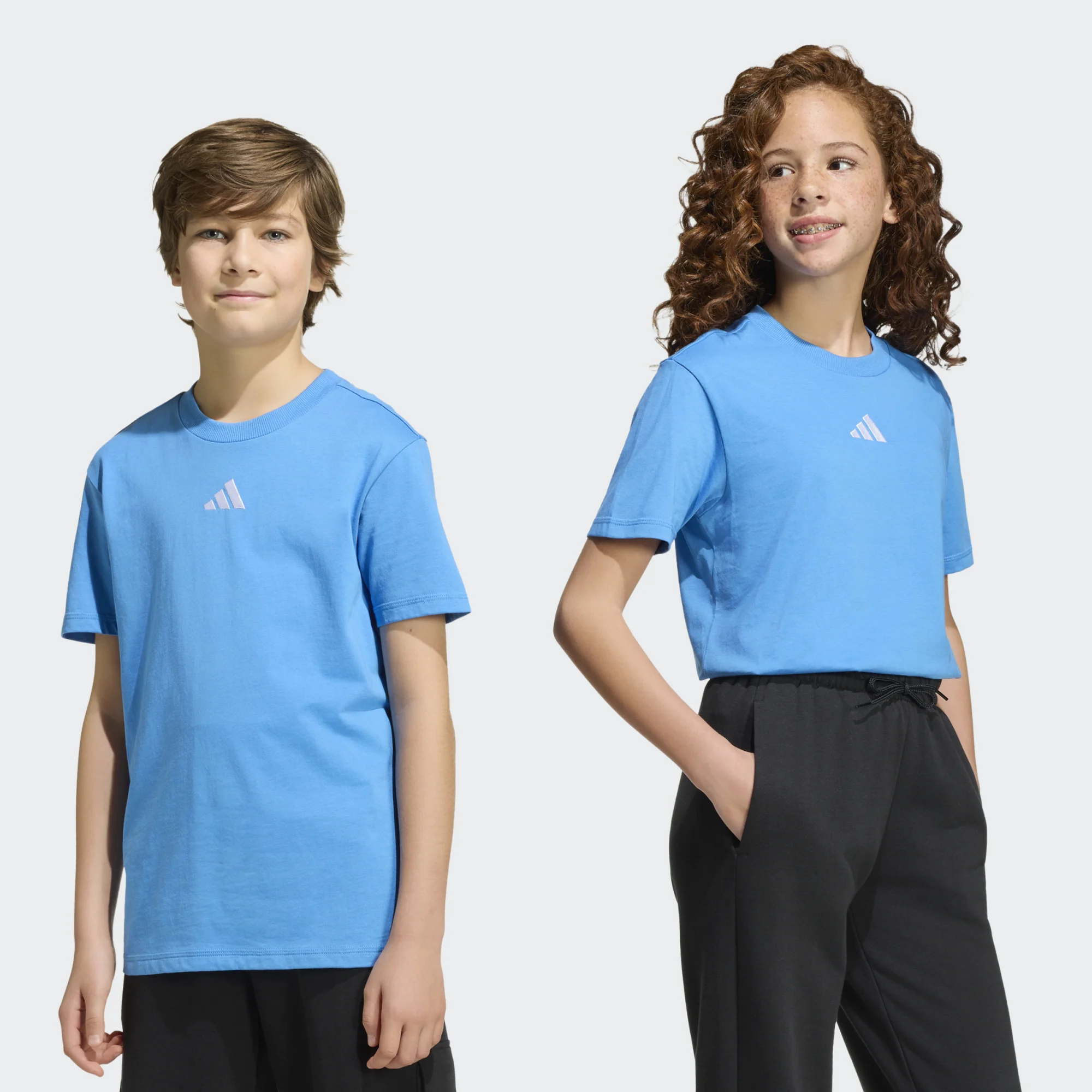 ADIDAS JUNIOR BOY ΚΟΝΤΟΜΑΝΙΚΗ ΜΠΛΟΥΖΑ KE0835 MENTA - Image 9