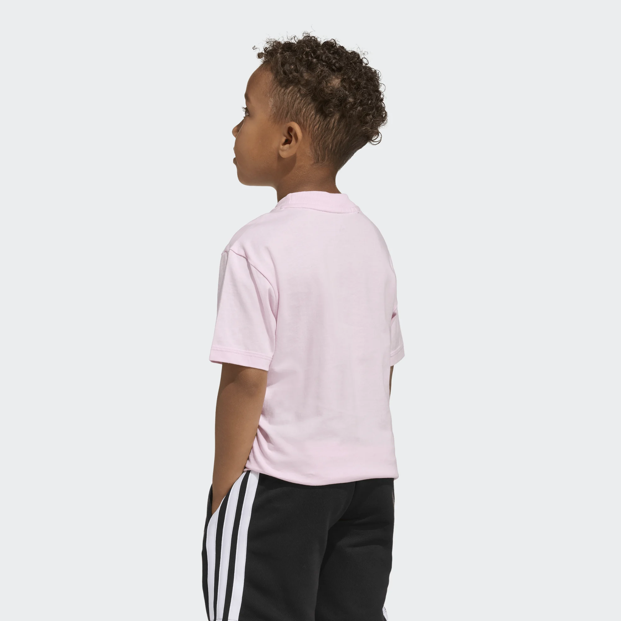 ADIDAS ΚΟΝΤΟΜΑΝΙΚΗ ΜΠΛΟΥΖΑ KD6001 ΡΟΖ - Image 4