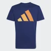 ADIDAS JUNIOR BOY ΚΟΝΤΟΜΑΝΙΚΗ ΜΠΛΟΥΖΑ KD6047 ΜΠΛΕ