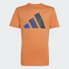 ADIDAS JUNIOR BOY ΚΟΝΤΟΜΑΝΙΚΗ ΜΠΛΟΥΖΑ KD6049 ΠΟΡΤΟΚΑΛΙ
