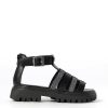DIESEL SANDAL JUNIOR GIRL SANBLIN BC1065 KF014 K900 ΜΑΥΡΟ
