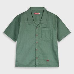 Alternative view of Short sleeved shirt for boys - ΠΡΑΣΙΝΟ ΤΟΥ ΔΑΣΟΥΣ